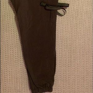 Nylon Cargo Pants